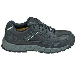 NEW CAT FOOTWEAR men's streamline leather shoe in black